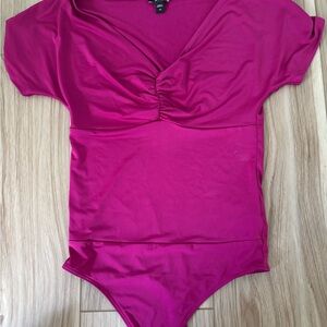 Express Magenta Bodysuit
